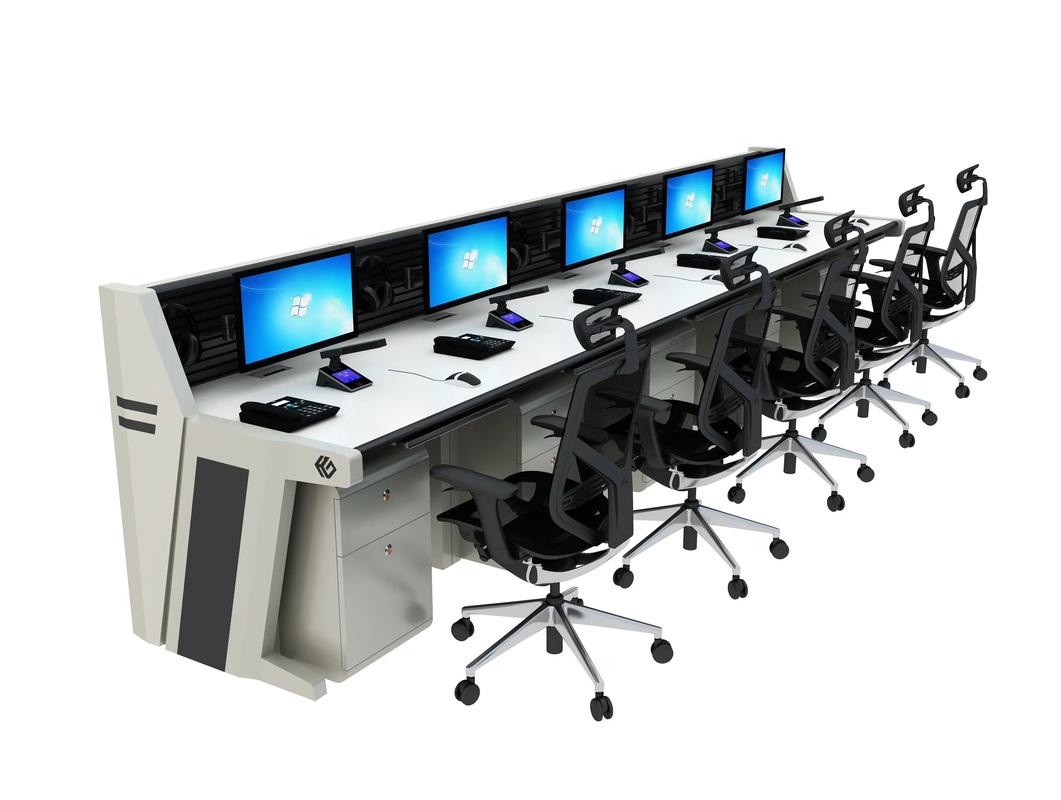 陜西某部控制臺(tái)效果圖展示——調(diào)度監(jiān)控操作一體化解決方案